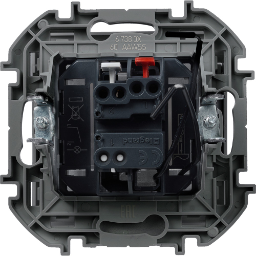 Выключатель карточный с подсветкой Legrand Inspiria 673802 дополнительное фото фото 2