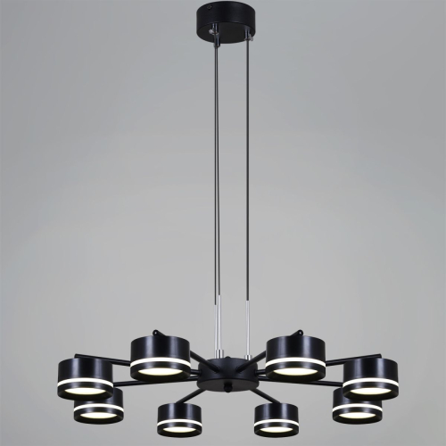 Потолочная люстра Reluce 19490-0.4-08 Black изображение в интернет-магазине Cramer Light