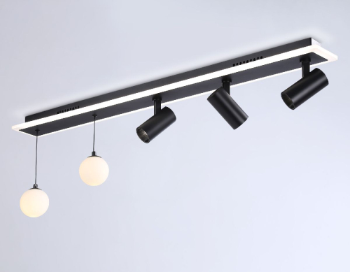 Потолочная люстра Ambrella Light Comfort LineTech FL66202 изображение в интернет-магазине Cramer Light фото 3