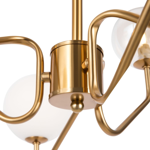 Люстра на штанге Freya Dewy FR5241PL-06BZ изображение в интернет-магазине Cramer Light фото 3