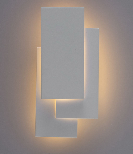 Настенный светодиодный светильник Arte Lamp Trio A1718AP-1WH изображение в интернет-магазине Cramer Light фото 3
