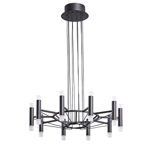 Подвесная люстра Arte Lamp Empire A2482SP-20BK изображение в интернет-магазине Cramer Light