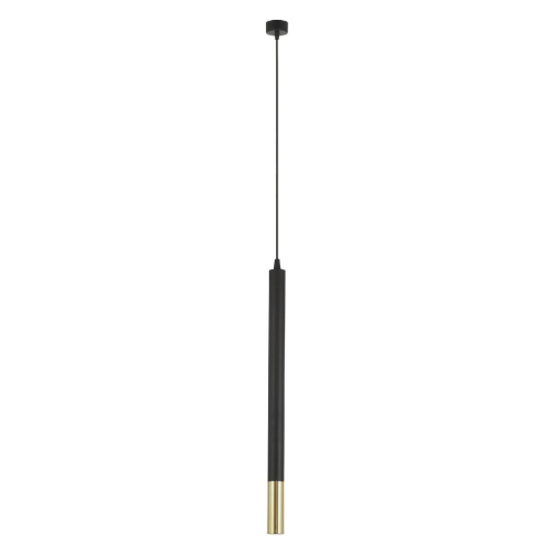 Подвесной светильник Lumina Deco Tuba LDP 1100-500 BK+GD изображение в интернет-магазине Cramer Light