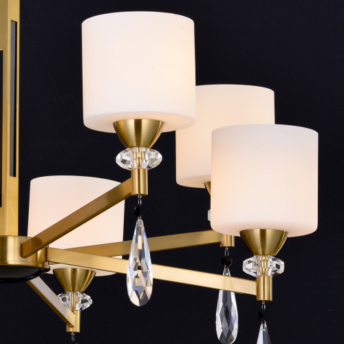Подвесная люстра Illumico IL5182-8PLS-29 BRASS KELTIC изображение в интернет-магазине Cramer Light фото 3