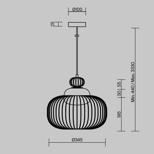 Подвесной светильник Maytoni Levitation MOD376PL-01G изображение в интернет-магазине Cramer Light фото 8
