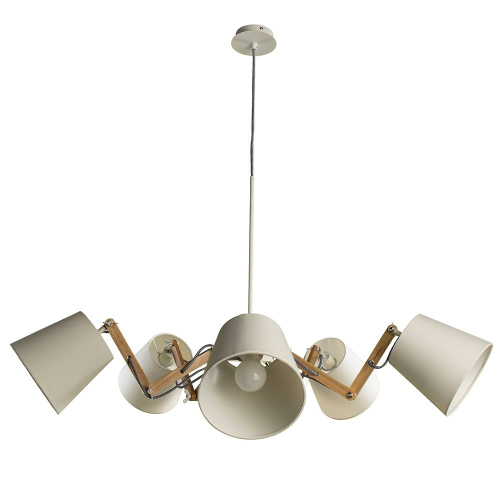 Подвесная люстра Arte Lamp Pinocchio A5700LM-5WH изображение в интернет-магазине Cramer Light фото 4
