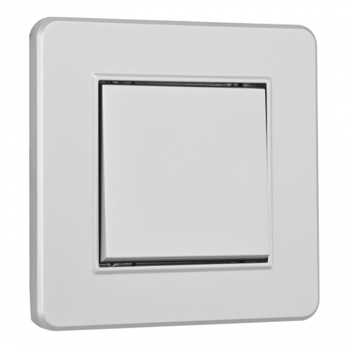 Выключатель одноклавишный Arte Milano SET16-1-30-1 silver дополнительное фото
