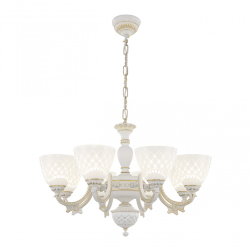 Подвесная люстра Arte Milano 343837/8 WT+G изображение в интернет-магазине Cramer Light