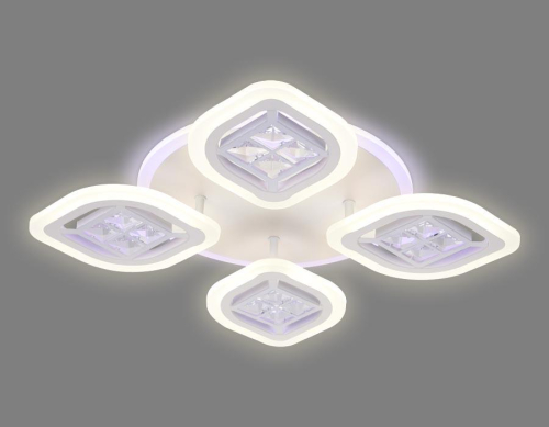 Потолочная светодиодная люстра Ambrella Light Acrylica Ice FA280 изображение в интернет-магазине Cramer Light фото 3