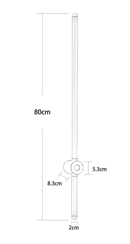 Настенный светильник Arte Lamp Atmos A3616AL-1BK изображение в интернет-магазине Cramer Light фото 6