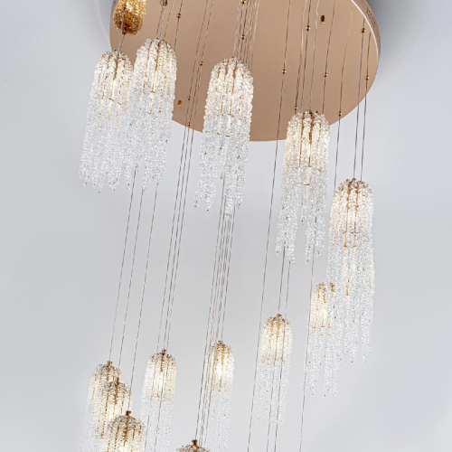 Каскадная люстра Modelux ML.6688.25 GD изображение в интернет-магазине Cramer Light фото 6