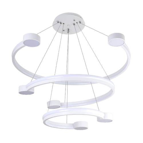 Подвесная люстра LED4U L7100-3 WТ изображение в интернет-магазине Cramer Light