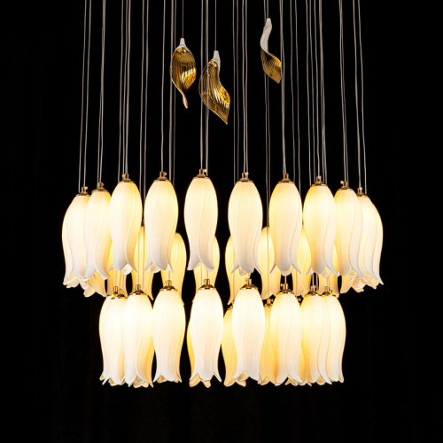 Подвесная люстра Modelux ML.8868.42 WH изображение в интернет-магазине Cramer Light фото 8