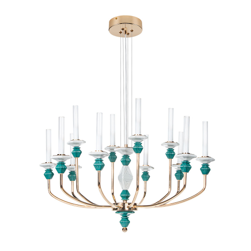 Подвесная люстра Divinare Capello 4947/01 SP-12 изображение в интернет-магазине Cramer Light