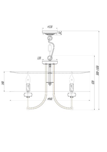 Подвесная люстра Maytoni Roma ARM006PL-08G изображение в интернет-магазине Cramer Light фото 4