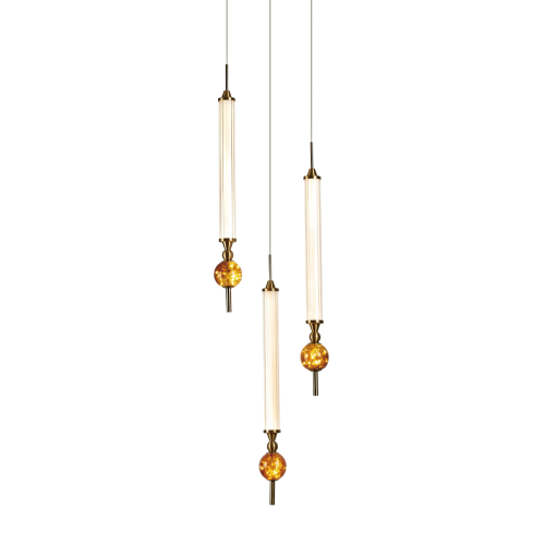 Подвесной светильник Delight Collection OD2503-3 gold изображение в интернет-магазине Cramer Light