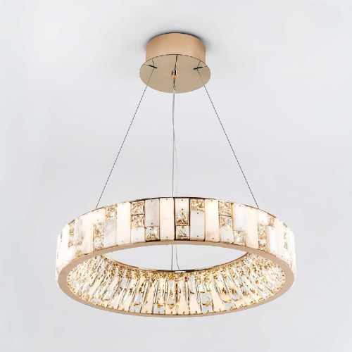 Подвесная люстра Modelux ML.6988.600P GD изображение в интернет-магазине Cramer Light фото 3