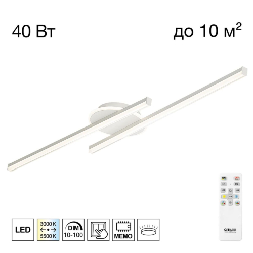 Потолочная люстра Citilux Trent CL203620 изображение в интернет-магазине Cramer Light