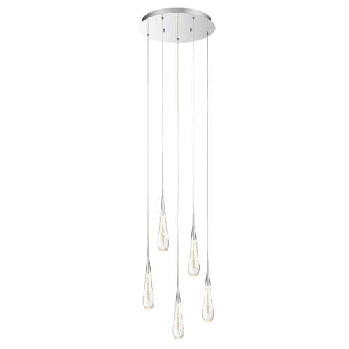 Подвесной светильник Delight Collection DD20591-5 chrome изображение в интернет-магазине Cramer Light фото 2