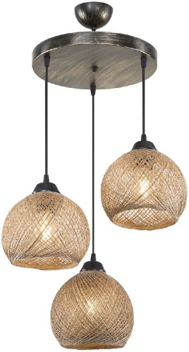 Подвесной светильник Toplight Lizbeth TL1612R-03DB изображение в интернет-магазине Cramer Light фото 2