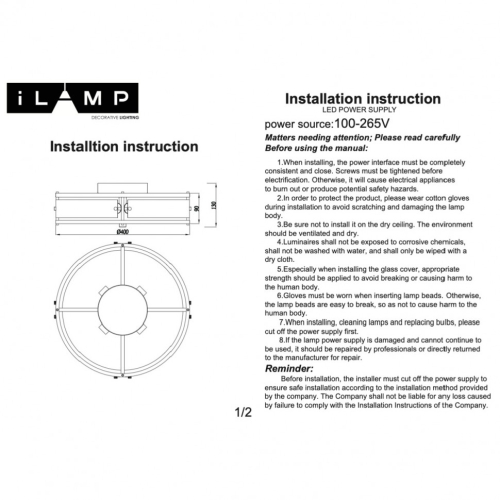 Потолочный светильник iLamp Dice 902X-4 CR изображение в интернет-магазине Cramer Light фото 3