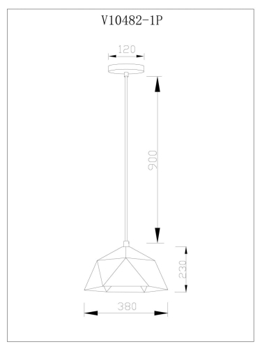 Подвесной светильник Moderli Genoa V11559-1P изображение в интернет-магазине Cramer Light фото 5
