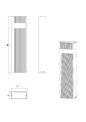 Ландшафтный светильник Arte Lamp Arneb A2146PA-1BK дополнительное фото фото 4