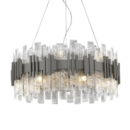 Подвесная люстра Delight Collection P68073-18 silver изображение в интернет-магазине Cramer Light