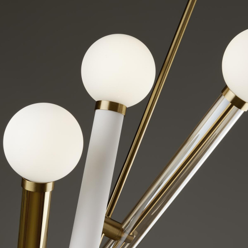 Люстра на штанге Freya Cross FR5381PL-06G изображение в интернет-магазине Cramer Light фото 4