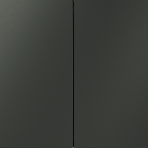 Выключатель с самовозвратом двухклавишный Voltum S70 VLS020606 (титан) дополнительное фото фото 3
