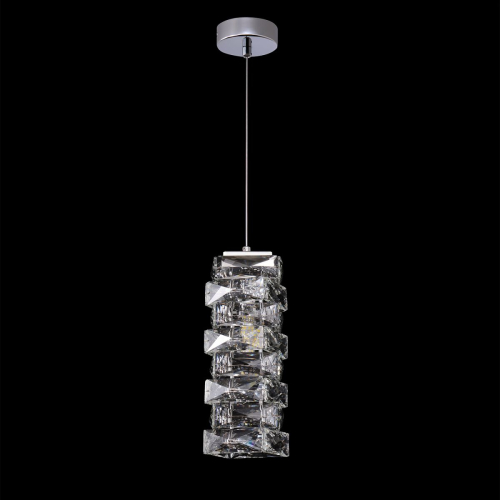Подвесной светильник Crystal Lux ROLANDO SP1.3 CHROME изображение в интернет-магазине Cramer Light