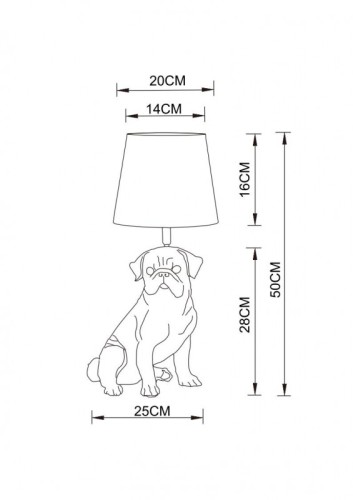 Настольная лампа ARTE Lamp A1512LT-1WH изображение в интернет-магазине Cramer Light фото 5