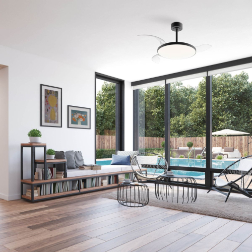 Люстра-вентилятор Mantra Slim Fan 9055 изображение в интернет-магазине Cramer Light фото 6