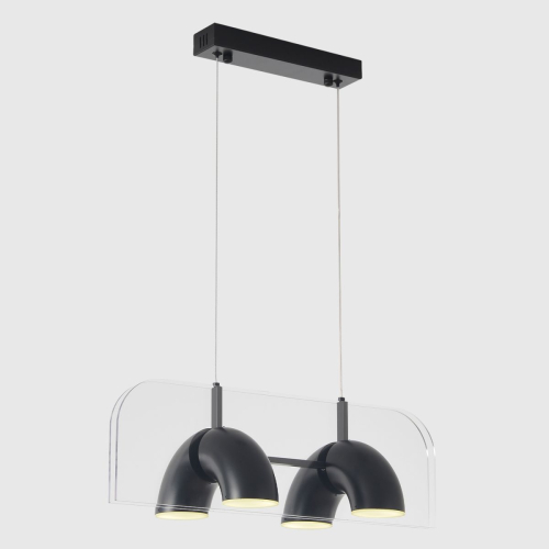 Подвесной светильник Crystal Lux ELEMENT SP24W LED BLACK изображение в интернет-магазине Cramer Light
