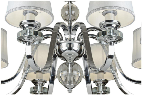 Потолочная люстра iLamp Vivia 82367/8 CR изображение в интернет-магазине Cramer Light фото 4