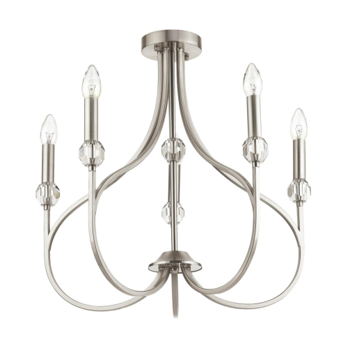 Потолочная люстра LUMION MACKENZIE 4495/5C изображение в интернет-магазине Cramer Light фото 3