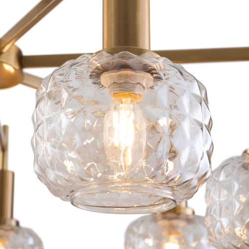 Люстра на штанге Freya Fero FR5366CL-07BS изображение в интернет-магазине Cramer Light фото 3