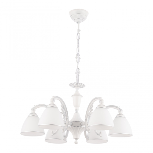 Подвесная люстра Arte Milano 341837/6 WT+SL изображение в интернет-магазине Cramer Light