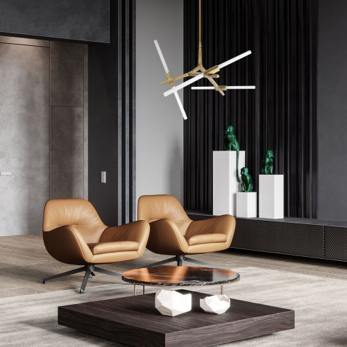 Подвесная люстра Loft IT Agnes 10399/6 GD изображение в интернет-магазине Cramer Light фото 7