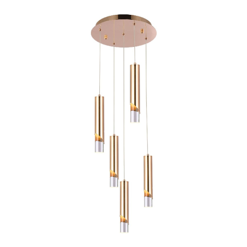 Каскадная люстра Modelux ML.3317.5 GD изображение в интернет-магазине Cramer Light