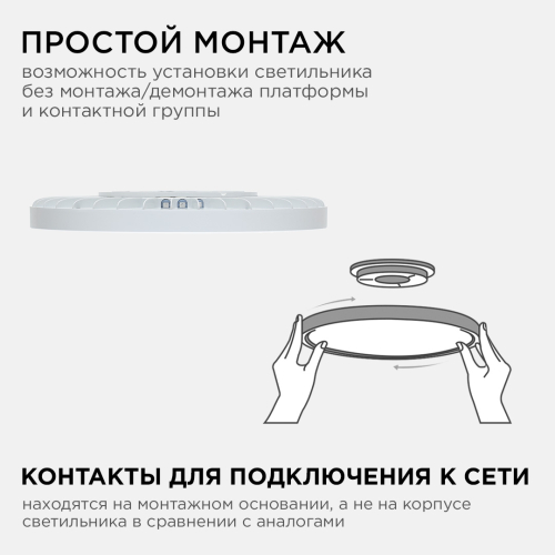 Настенно-потолочный светильник Apeyron Spin 18-140 изображение в интернет-магазине Cramer Light фото 2