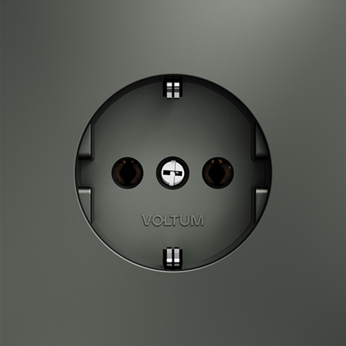 Розетка Voltum S70 VLS040106 (титан) дополнительное фото фото 4