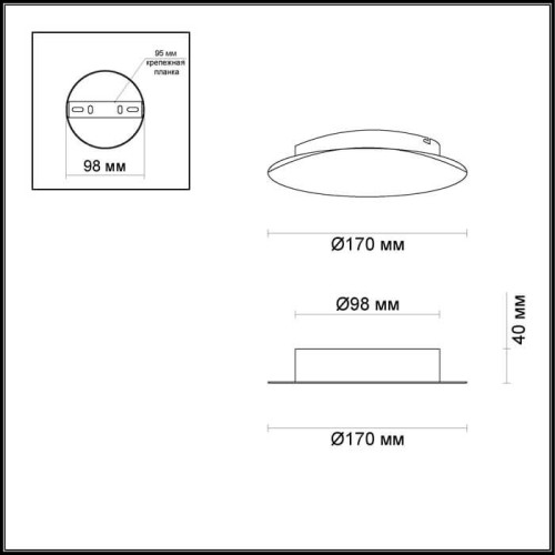 Настенный светодиодный светильник Odeon Light Solario 3561/6WL изображение в интернет-магазине Cramer Light фото 3