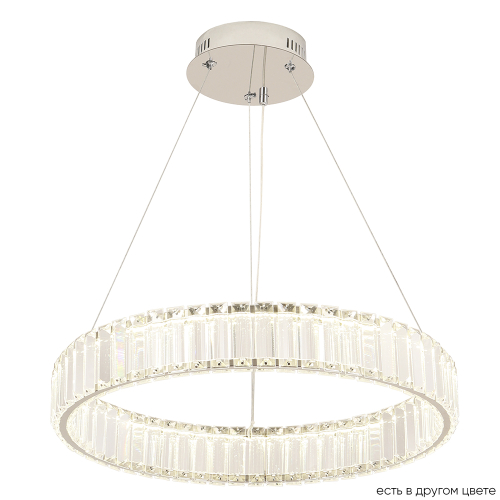 Подвесная люстра Crystal Lux MUSIKA SP50W LED CHROME изображение в интернет-магазине Cramer Light