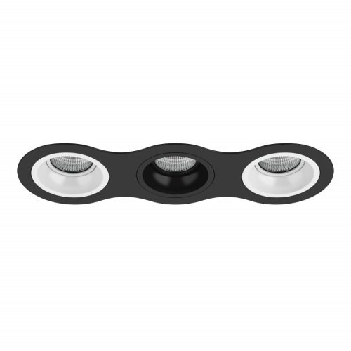 Встраиваемый светильник Lightstar D637060706 (214637+214606+214607+214606) изображение в интернет-магазине Cramer Light