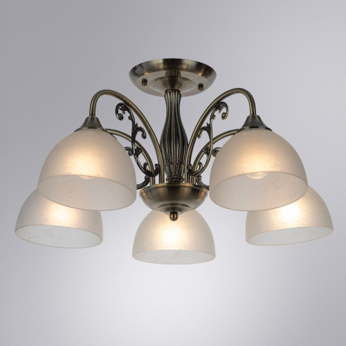 Потолочная люстра Arte Lamp Spica A3037PL-5AB изображение в интернет-магазине Cramer Light фото 3