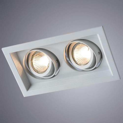 Встраиваемый светильник Arte Lamp A6661PL-2WH изображение в интернет-магазине Cramer Light фото 5