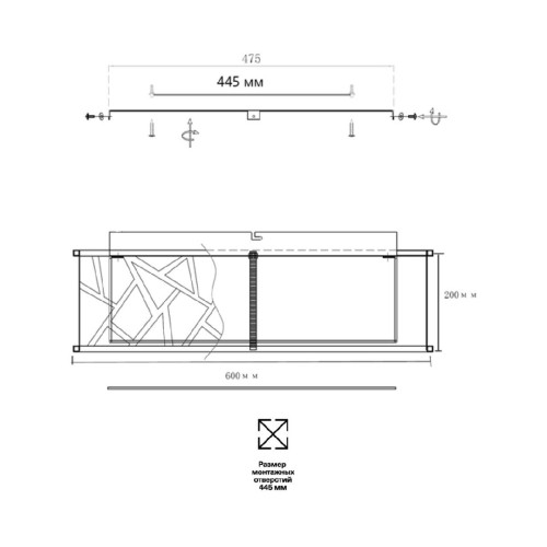 Потолочный светильник Sonex Fabiana 7700/60L изображение в интернет-магазине Cramer Light фото 5