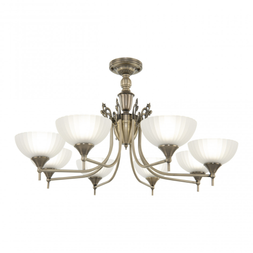 Потолочная люстра Arte Milano 340049/8 AB изображение в интернет-магазине Cramer Light