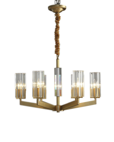 Подвесная люстра Moderli Brass V11074-6P изображение в интернет-магазине Cramer Light фото 3